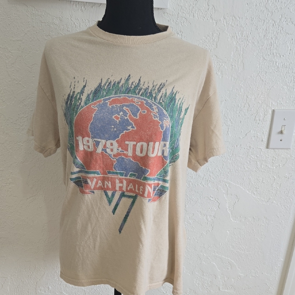 Van Halen 1978 Tour Beige Graphic Tee